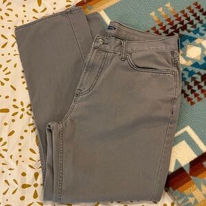 Old Navy Men's Stone Gray Straight Jeans